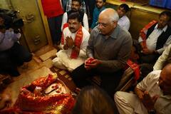 મુખ્યમંત્રી ભૂપેન્દ્ર પટેલે અંબાજી મંદિરમાં પૂજા કરી, જુઓ તસવીરો