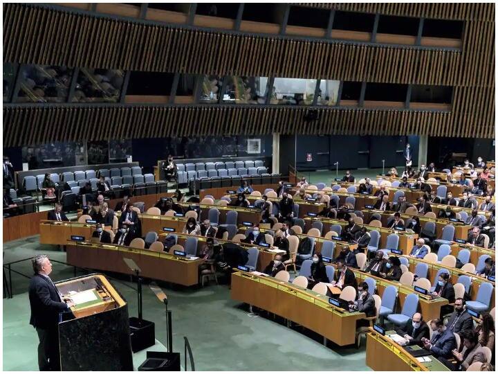 बूचा नरसंहार पर मानवाधिकार परिषद से बाहर हुआ रूस, लेकिन साथ खड़े होने वाले देशों की संख्या बढ़ी Russia Ukraine War 24 Countries Voted in Favour of russia in UN during voting बूचा नरसंहार पर मानवाधिकार परिषद से बाहर हुआ रूस, लेकिन साथ खड़े होने वाले देशों की संख्या बढ़ी