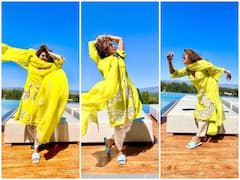 IN PICS: Priyanka Chopra Gets Goofy In Yellow Salwar-Suit, Fans Go Gaga Over Desi Girl