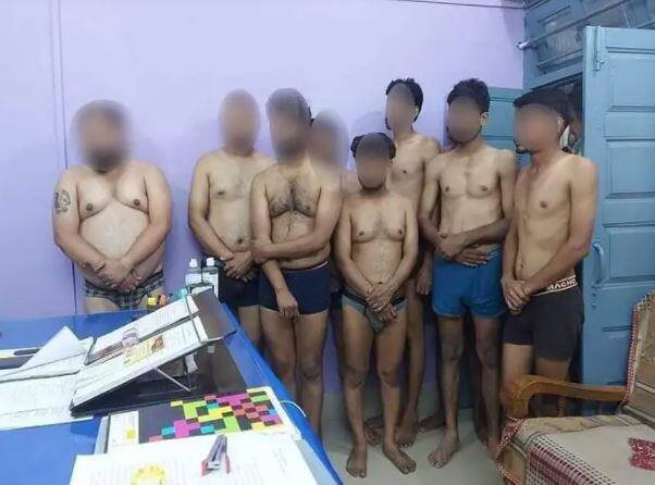 Eight men including a journalist stripped at police station in Madhya Pradesh ,probe ordered ਪੁਲਿਸ ਦੀ ਦਾਦਾਗਿਰੀ, ਥਾਣੇ 'ਚ ਪੱਤਰਕਾਰਾਂ ਨੂੰ ਕੀਤਾ ਨੰਗਾ, ਐਕਸ਼ਨ 'ਚ ਆਏ ਮੁੱਖ ਮੰਤਰੀ