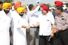 Bhagwant Mann Photos: अनाज मंडी खन्ना पहुंचे सीएम भगवंत मान, निरीक्षण के बाद अधिकारियों को दिए ये आदेश