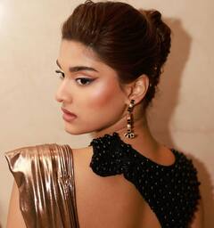 Ghani Saiee Manjrekar Photos: చెర్రీ, ఎన్టీఆర్ ను చూసి భయపడ్డా- వరుణ్ తేజ్ సో స్వీట్ అంటున్న 'గని' బ్యూటీ