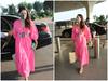Shahid Kapoor's Wife Mira Rajput Looks Pretty In Pink Comfy Yet Stylish Airport Look- See Photos