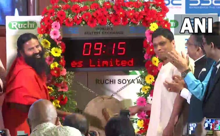 Ruchi Soya FPO Lists at a 31Percent premium at Rs 850 Know Ruchi Soya Share Price Ruchi Soya FPO List: રુચિ સોયાના એફપીઓનું ધમાકેદાર  લિસ્ટિંગ, જાણો કેટલા પર ખૂલ્યો