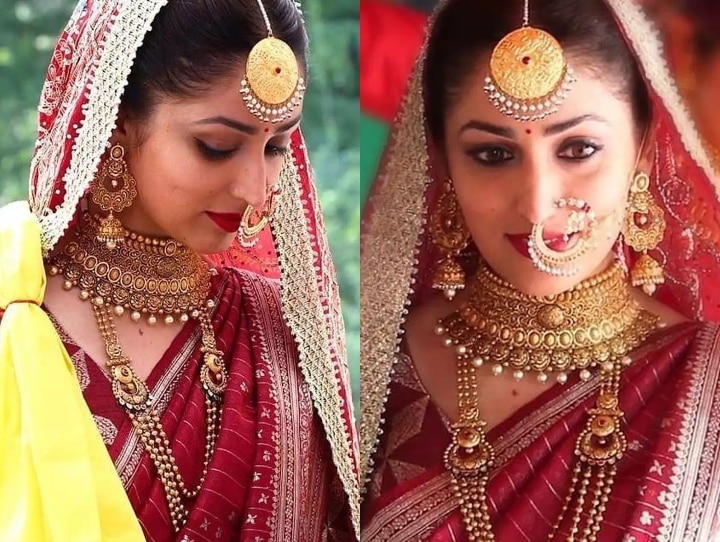 yami gautam wedding dress