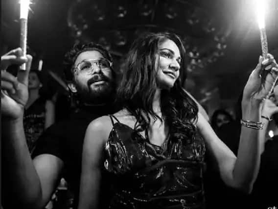 Fantastic birthday party for Allu Arjun, wife Sneha also seen in the photo