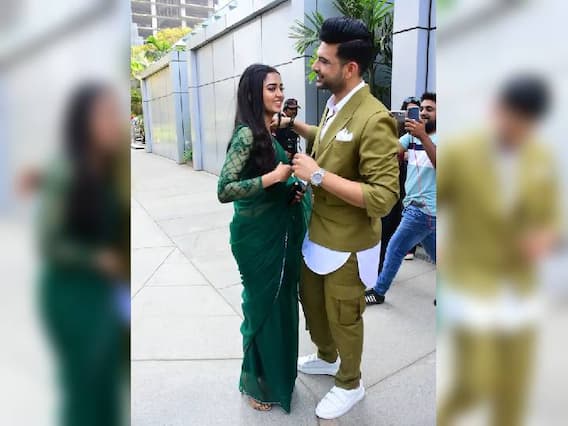 Image: Green saree, sindoor and Karan Kundra! Fans asked, 'Did Tejashwi get married?