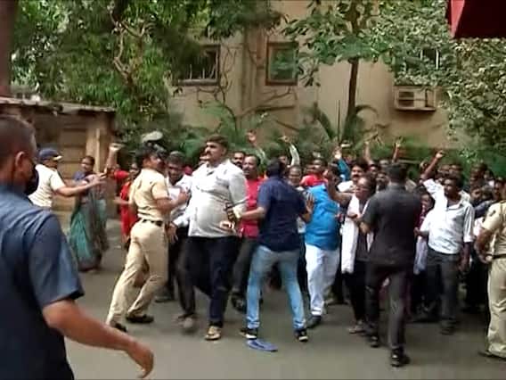 Sharad Pawar house Attack : शरद पवार यांच्या घरावरील हल्ल्याची पोलिसांना कल्पना होती? ABP Majha