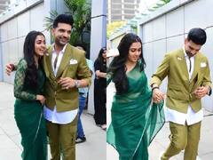 PHOTO : हिरवी साडी, सिंदूर अन् सोबत करण कुंद्रा! चाहते विचारतायत ‘तेजस्वीने लग्न केले की काय?’