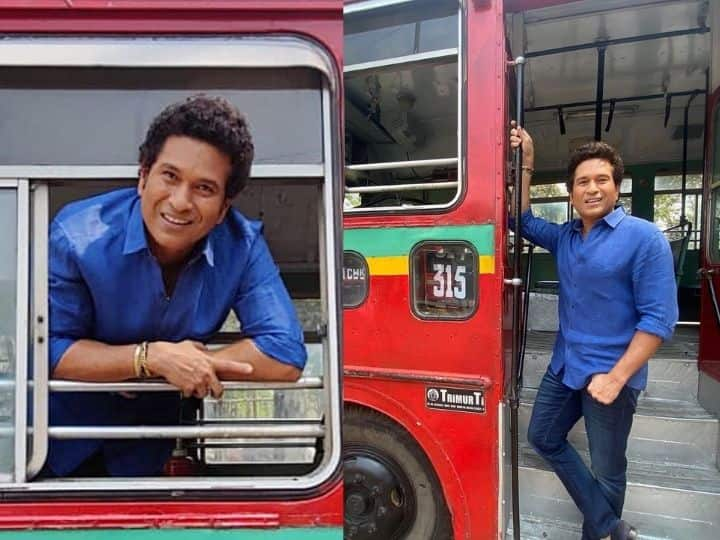 Sachin Tendulkar share memories of bandra to shivaji park best bus mumbai Sachin Tendulkar : मास्टर ब्लास्टर सचिन तेंडुलकरनं सांगितल्या 'बेस्ट' आठवणी; म्हणाला, 315 नंबरची बस अन् माझं खास नातं...