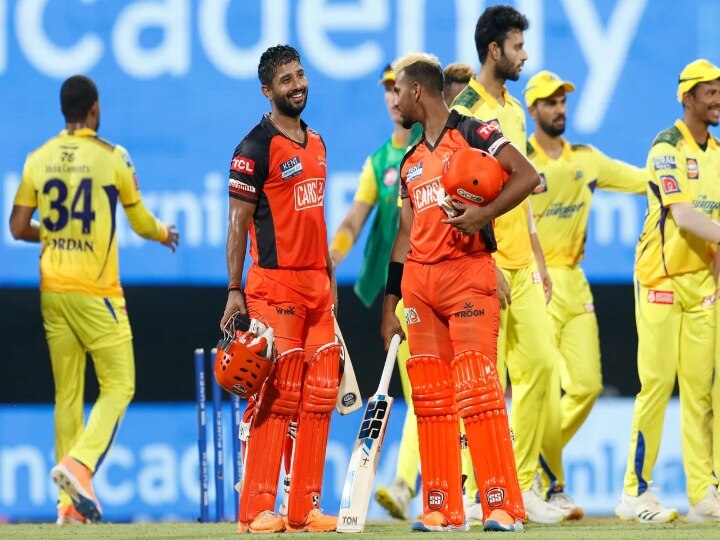 CSK VS SRH : சென்னை அணிக்கு நான்காவது தோல்வி..! வெற்றிக்கணக்கை தொடங்கிய ஹைதராபாத்..!