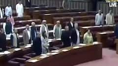 Pakistan National Assembly session adjourned after ruckus