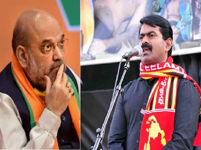 seeman condemned amit shah hindi imposition speech Seeman Statement: எல்லோரும் ஏத்துக்கிட்டாலும் தமிழர்கள் ஏற்கமாட்டார்கள்.. போர் புரிவார்கள்.. அமித்ஷாவின் பேச்சுக்கு சீமான் கண்டனம்..!