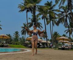 in Pics: पति के साथ गोवा में चिल कर रहीं रुबीना दिलैक,  फोटोज़ में दिखा सेंशुअस लुक