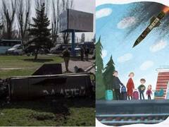 Ukraine Railway Station attack: “இது குழந்தைகளுக்காக..” : எழுதிவைத்து குழந்தைகளை தாக்கியதா ரஷ்யா? கடும் கோபத்தில் உக்ரைன்..