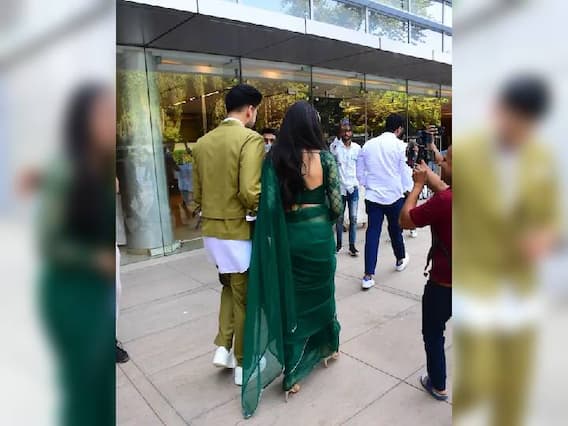 Image: Green saree, sindoor and Karan Kundra!  Fans asked, 'Did Tejashwi get married?