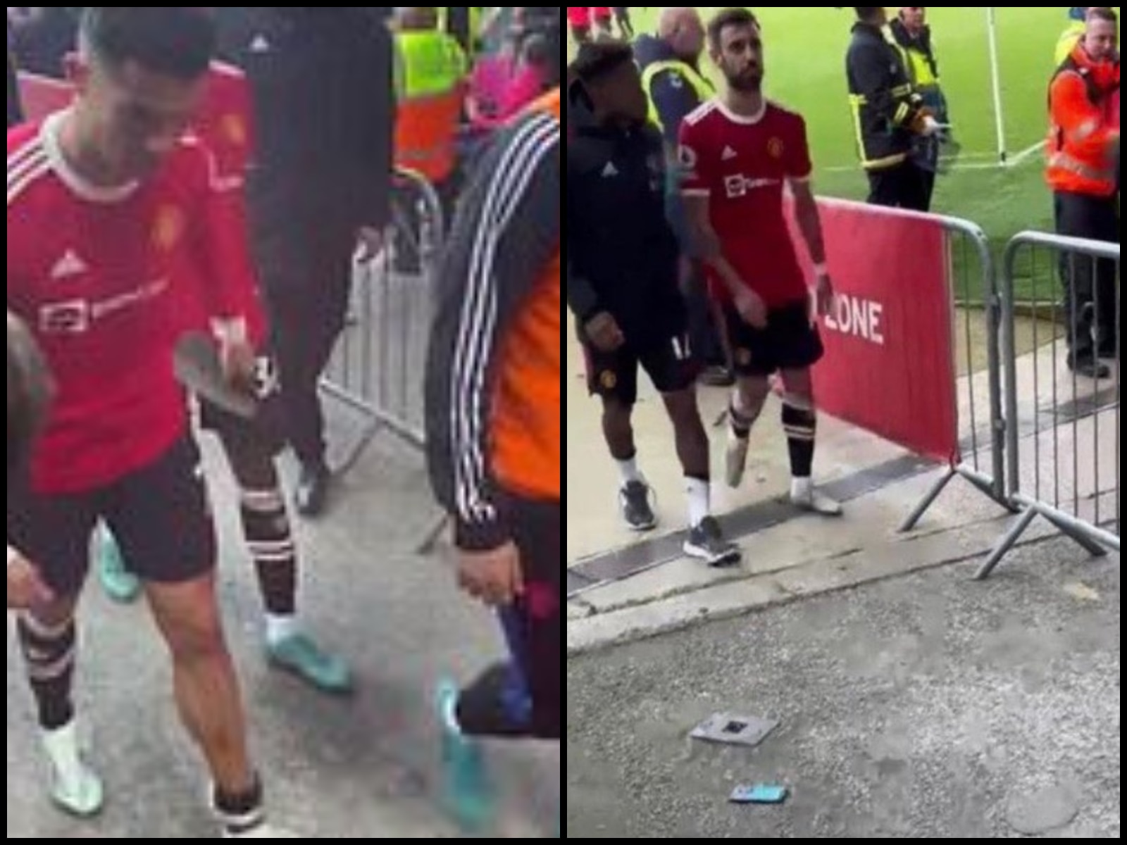 Cristiano Ronaldo Smashes Fan's Phone After Man Utd Lost Crucial PL Game,  Apologies Later - Watch Video Of CR7 Smashing Fans Phone Everton Vs  Manchester United