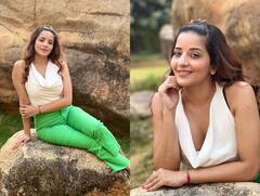 मोनालिसा ने कामयाबी से पहले और बाद में लोगों के इन सवालों का दिया जवाब, कैप्शन मजेदार तो वहीं तस्वीरें हैं धमाकेदार