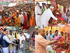 Ram Navami 2022: Yogi Adityanath, JP Nadda, Nitish Kumar Celebrate Ram Navami | See Pics