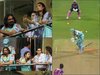 LSG vs RR: पापा सुनील शेट्टी के साथ मैच देखने पहुंची अथिया, शून्य पर आउट हुए केएल राहुल तो फैंस ने दिए ऐसे रिएक्शन