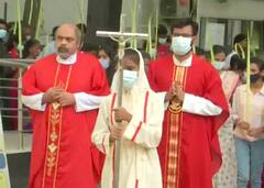 IN PICS | Devotees From Tamil Nadu, Kerala Offer Prayers On The Occasion Of Palm Sunday