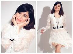 વ્હાઈટ ફ્રોક પહેરીને બાર્બી ડોલથી કમ નથી લાગી રહી દિવ્યા ખોસલા કુમાર, જુઓ તસવીરો