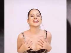 फॅशनचा कहर; उर्फीने घातला सेफ्टी पिनने बनलेला ड्रेस!