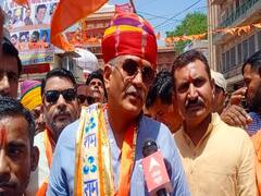Jodhpur News: रामनवमी पर भव्य शोभायात्रा में शामिल हुए केंद्रीय मंत्री गजेंद्र सिंह शेखावत, गहलोत सरकार पर बोला हमला