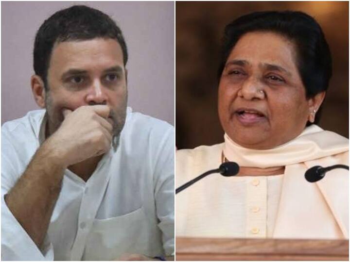 Mayawati calls Rahul's UP poll claims false, 'Rajiv Gandhi had tried to defame BSP, his son doing the same' Mayawati: 'రాహుల్ ముందు మీ పని చూసుకోండి'- కాంగ్రెస్‌కు మాయావతి కౌంటర్