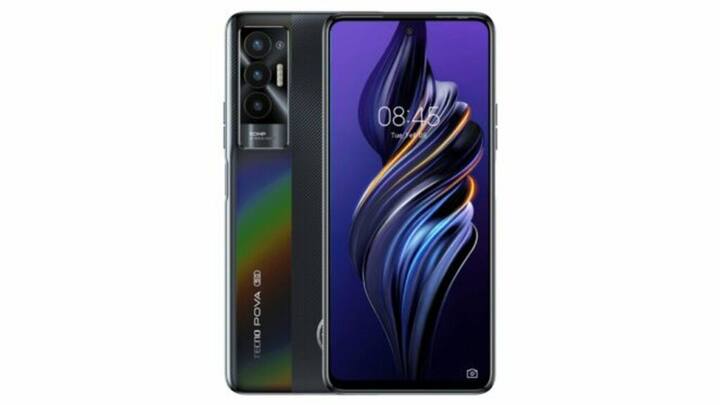 Tecno Pova 5G: यह स्मार्टफोन 8 जीबी रैम और 128 जीबी इंटरनल मैमोरी के साथ आता है. इसकी कीमत 19999 रुपये है. इसमें 6.9.5 इंच की डिस्प्ले दी गई है. इसमें ट्रिपल रियर कैमरा सेटअप दिया गया है.