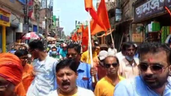 Birbhum: অনুব্রত মণ্ডলের সুস্থতা কামনায় বোলপুরে রামনবমী পালন তৃণমূলের, কটাক্ষ বিজেপির।Bangla News