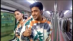 Kishmish: মেট্রোয় কিশমিশ-এর প্রচার সারলেন দেব ও রুক্মিনী। Bangla News