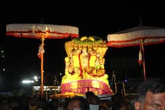 In Pics : శేషవాహనంపై ఒంటిమిట్ట కోదండరాముడి చిద్విలాసం