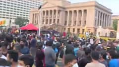 Sri Lanka Crisis : Colombo से ABP की ground report, सरकार के खिलाफ लोगों का प्रदर्शन जारी