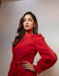 In Pics: লাল পোশাকে নজরকাড়া 'জ্যোতি' ইয়ামি গৌতমের