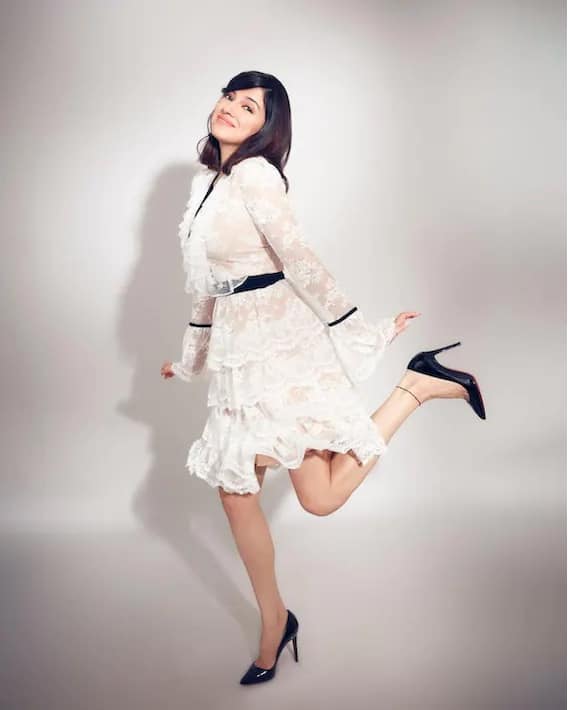 Divya Khosla Kumar wearing a white frock is no less than a Barbie doll, see pictures