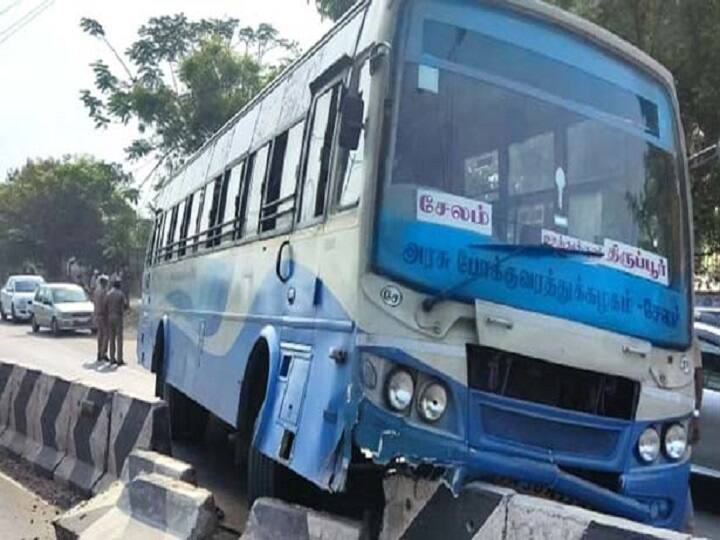 Bus conductor affected by heart attack managed to avoid a major accident பேருந்தை ஓட்டிக்கொண்டிருந்தபோதே மாரடைப்பு - வலியிலும் பயணிகளை காப்பாற்றிய ஓட்டுனர்!