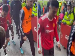 Police investigate after Cristiano Ronaldo says sorry for smashing supporter’s phone Watch Video : தலைக்கேறிய கோபம்! ரசிகரின் செல்போனை சில்லுசில்லாக உடைத்த ரொனால்டோ..! வீடியோ!