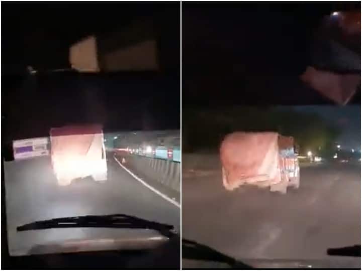 Watch Video: 'ధూమ్' లెవల్లో చేజింగ్- రన్నింగ్ వాహనం నుంచే ఆవులను తోసేసిన దొంగలు, వీడియో చూశారా? Viral Video Smuggled Cattle Thrown From Truck In Dramatic Top-Speed Chase- Watch Watch Video: 'ధూమ్' లెవల్లో చేజింగ్- రన్నింగ్ వాహనం నుంచే ఆవులను తోసేసిన దొంగలు, వీడియో చూశారా?