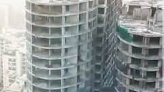 आज कैसा रहा Supertech Twin Tower का ब्लास्ट टेस्ट देखिए ग्राउण्ड रिपोर्ट
