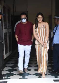 લાંબા સમય બાદ પપ્પા સૈફ અલી ખાન સાથે જોવા મળી સારા અલી ખાન, ભાઇ ઇબ્રાહિમ પણ સાથે જોવા મળ્યો