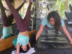 बढ़ते वजन को योगासन कर यूं मेंटेन रखती हैं मल्लिका शेरावत, एक्ट्रेस ऐसे लगाती हैं इंटरनेट पर फिटनेस का तड़का