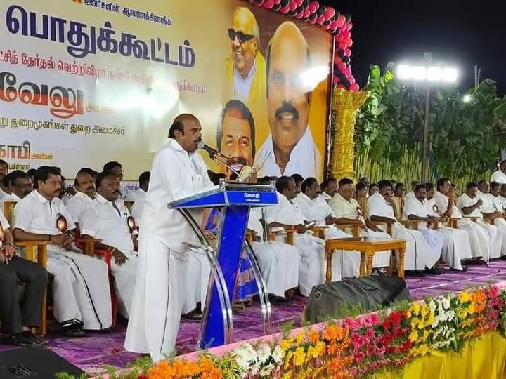 It is a bilingual policy in Tamil Nadu and India cannot be imposed, says Minister EV Velu தமிழ்நாட்டில் இருமொழி கொள்கை தான், இந்தியை திணிக்க முடியாது: அமைச்சர் எ.வ.வேலு தடாலடி