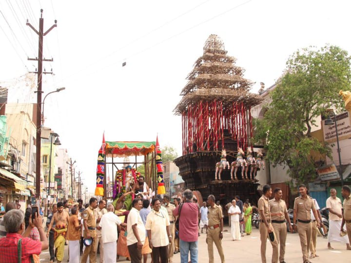 Madurai chithirai festivel: மதுரை வீதிகளில் உலாவந்த பிச்சாண்டவர் - நகருக்குள் வந்த அழகர்  தங்க குதிரை..!