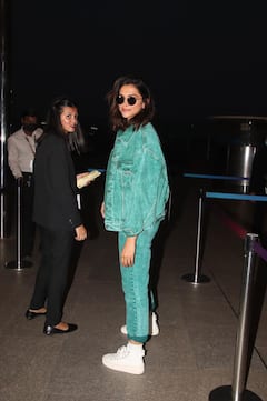 Deepika Padukone Is Teaching Styling Lessons In A Green Denim Outfit - SEE PICS