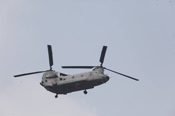 IAF Chinook Helicopter Sets New Record By Flying Nonstop From Chandigarh To Jorhat In Assam IAF Chinook Helicopter Sets New Record By Flying Non-Stop From Chandigarh To Jorhat In Assam