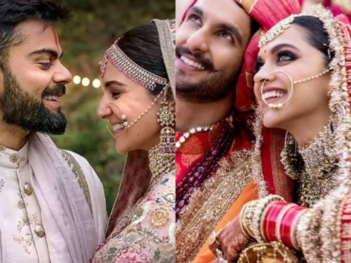 बॉलीवुड सेलेब्स की शादी का हर फैन को इंतजार रहता है. वह अपने फेवरेट सितारे की शादी का हर खूबसूरत पल देखना चाहता है. सेलेब्स भी अपनी शादी को यादगार बनाने के लिए बहुत कुछ करते हैं. बॉलीवुड सेलेब्स की शादी में करोड़ों रुपए खर्च किए जाते हैं. डिजाइनर कपड़ों से लेकर कीमती ज्वैलरी और फाइव स्टार वेन्यू तक सभी बॉलीवुड सेलेब्स की शादी में देखने को मिलता है. अपनी शादी को रॉयल बनाने के लिए करोड़ों में सेलेब्स रुपए खर्च करते हैं. आइए आपको बताते हैं कि बॉलीवुड सेलेब्स की शादी में कितने करोड़ रुपए लगे हैं. (फोटो-सोशल मीडिया)