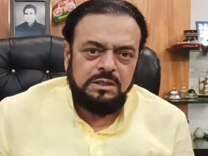 Abu Azmi allegation that some people are disturbing the peace in Mumbai Abu Azmi : काही लोकांकडून मुंबईतील शांतता बिघडवली जातेय; अबू आझमींचा आरोप, मुख्यमंत्र्याकडे कारवाईची मागणी