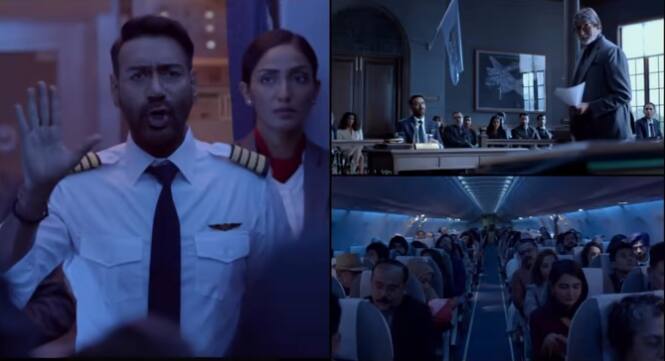 Runway 34 Trailer out a movie based on true events will be released soon Runway 34 Trailer : 'रनवे 34'चा ट्रेलर आऊट,  सत्य घटनेवर आधारित सिनेमा लवकरच होणार प्रदर्शित