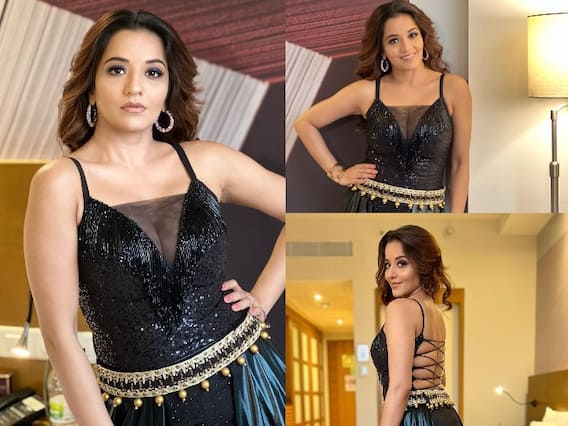 ਬਲੈਕ ਆਊਟਫਿਟ 'ਚ ਮੋਨਾਲੀਸਾ ਦਾ ਸਿਜ਼ਲਿੰਗ ਲੁੱਕ ਵਾਇਰਲ